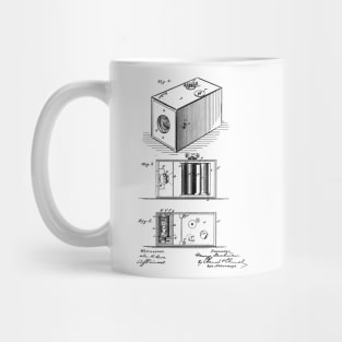 Camera Vintage Patent Hand Drawing Mug